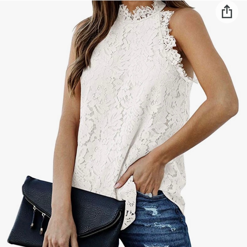 NWT Amazon lace tank